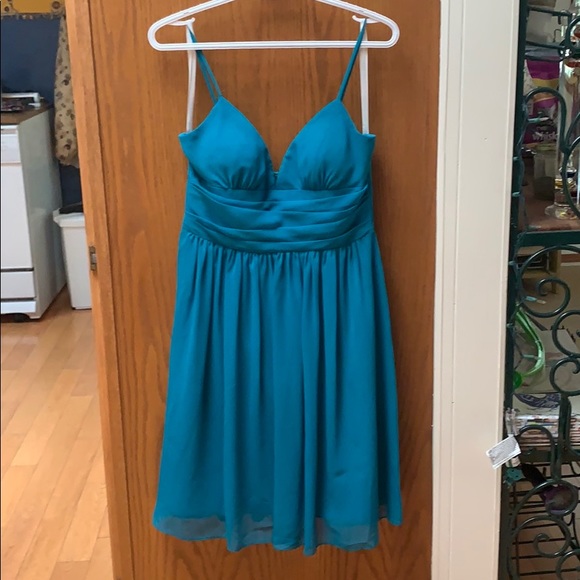 Teal dress